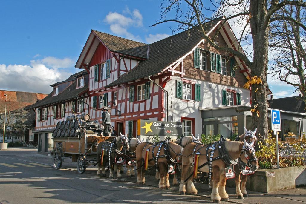Gasthaus Sternen Rafz Exteriör bild